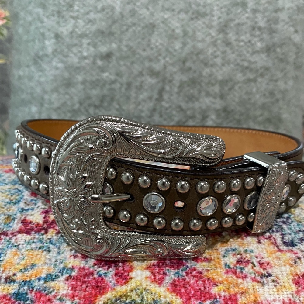 3D Belt Co. Little Girls Western Belt size 20